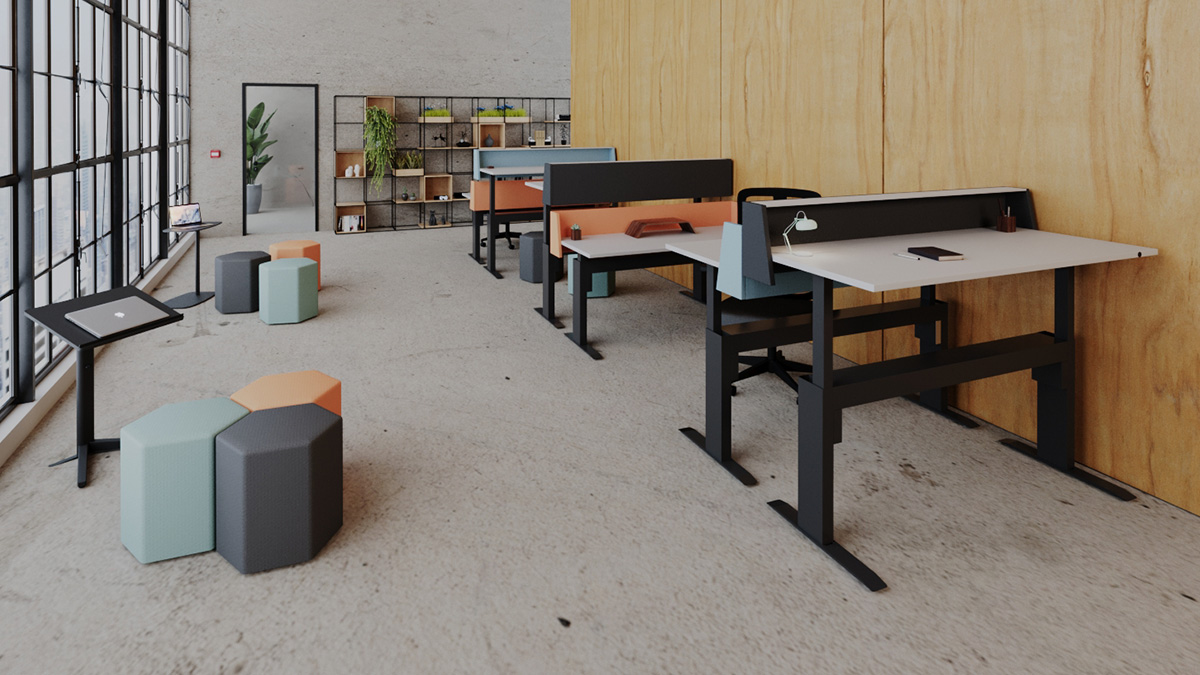 Como descobrir a altura da mesa de trabalho?