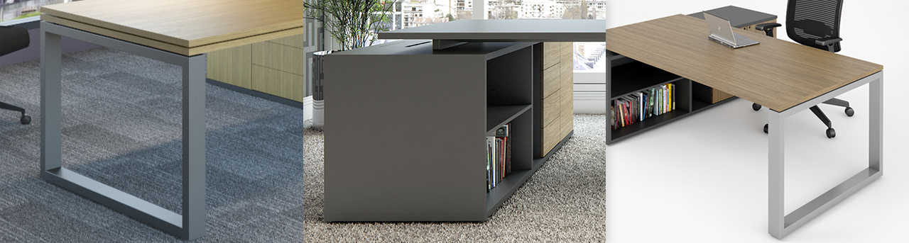 Mobiliário Diretoria One Tubular 