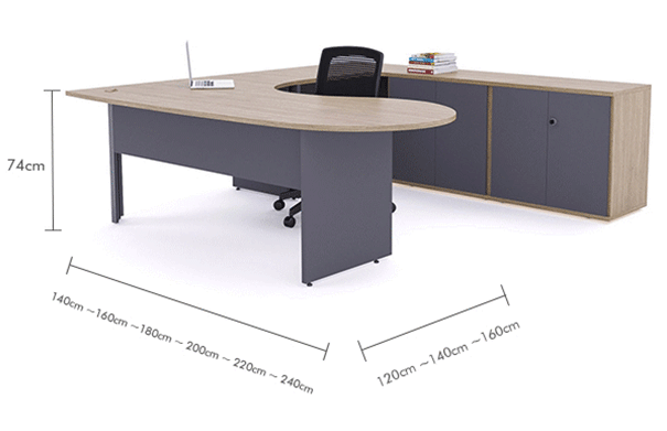 Mobiliário Gerência Origami Painel 