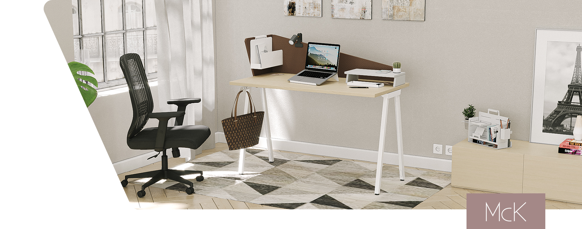 Mobiliário Home Office Cavalete 